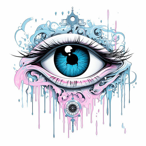 one eye by person for the digital art gallery