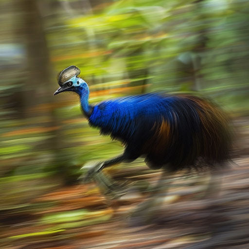 Cassowary in dynamic action