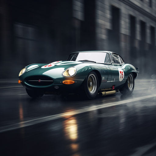 Jaguar E Type Racecar