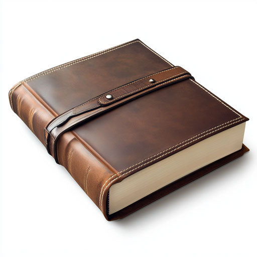 Realistic clipart of a photo album, high resolution, isolated