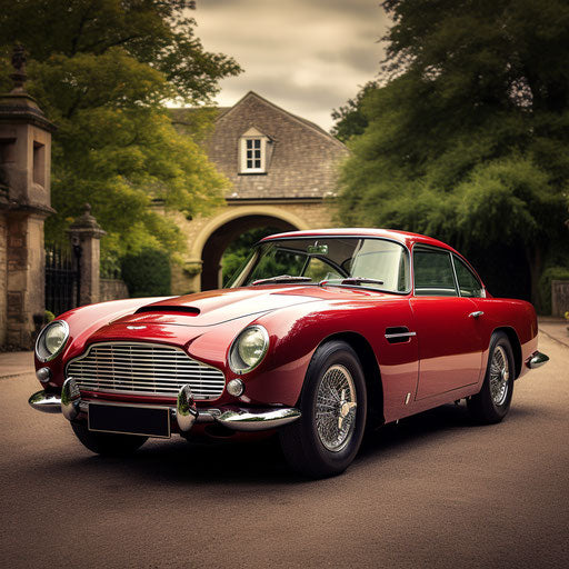 Aston Martin DB5 Bright cherry red