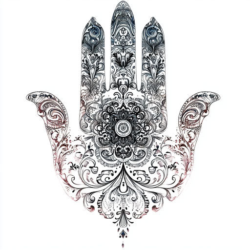 Unique Mandala Hand Tattoo Tattoo Drafts