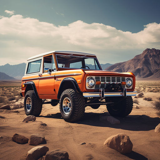 Vintage off-road vehicle