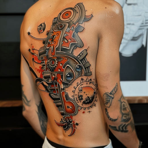 Biomechanical Tattoo Tattoo Design Masterpiece