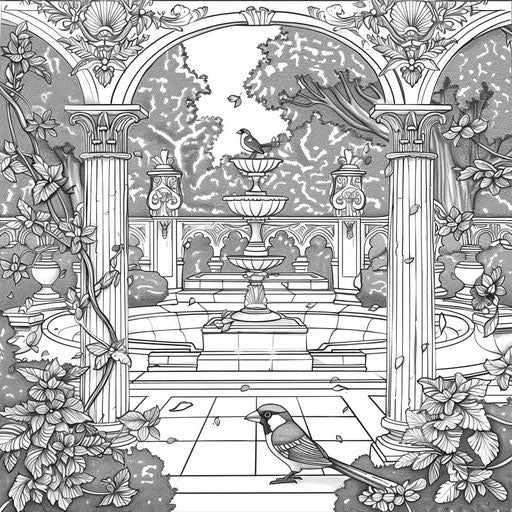 Cardinal Coloring Page - Build Essential Skills