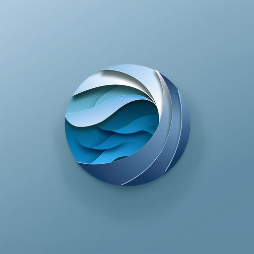 Corporate logo for sale with a professional background, blue tones