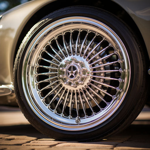 Maserati Ghibli classic wire-spoke wheels