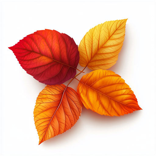 3D September images in photo realistic style with flat white background, isolated clipart