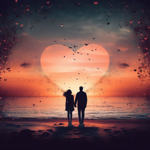 Attractive heart clipart for WhatsApp love at first sight