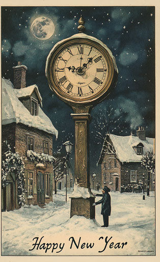 Vivid New Image Happy New Year Celebration Art