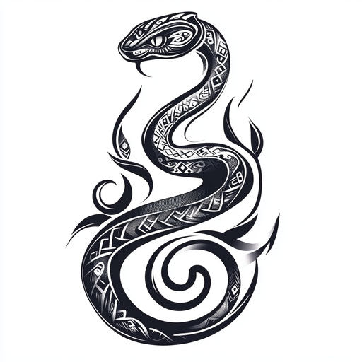 Snake Back Tattoo Tattoo Design Kit