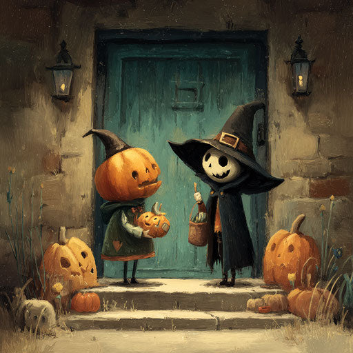 Cheerful and Fun Atmosphere for Halloween