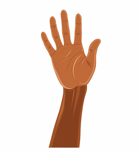 Expressive Emoji High Five for Engaging Posts