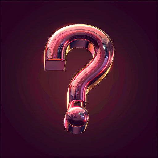 Realistic quiz illustration on luminous burgundy background