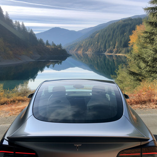 Tesla Model 3 rear view
