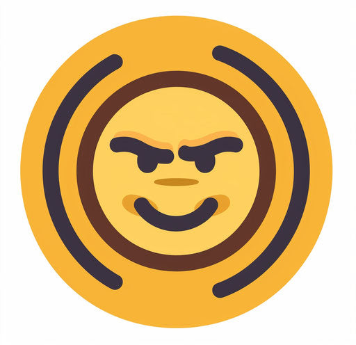 Minimalist spiral smile