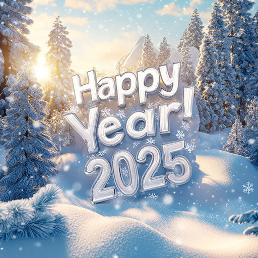 Cheerful Happy New Year 2025 Images Holiday Packs