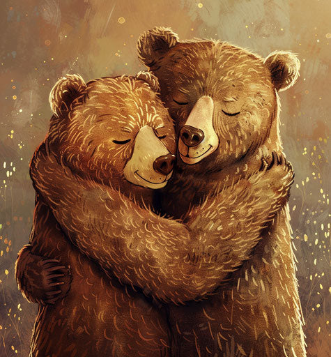 Expressive Hug Emoji for Engaging Posts