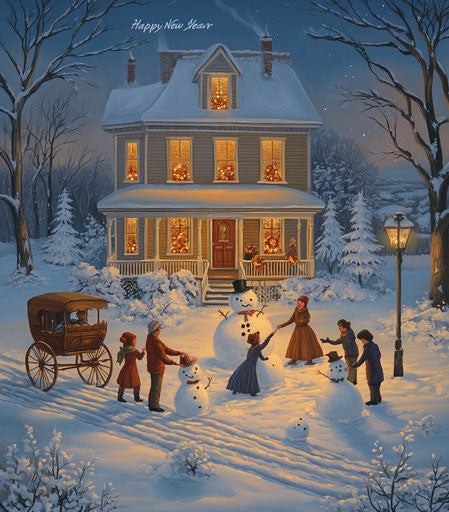 Cheerful New Happy New Year Pic Holiday Packs