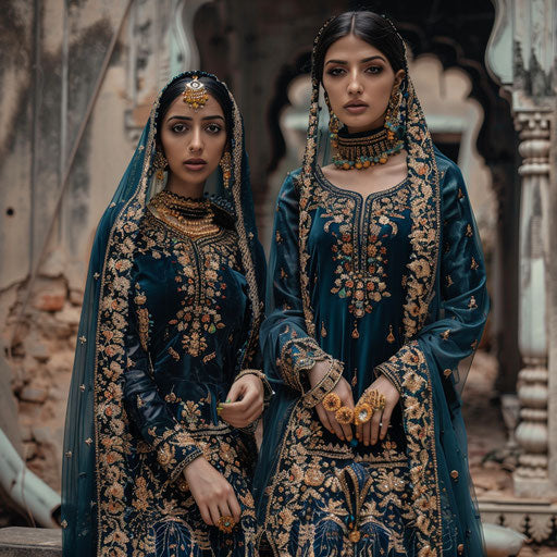 Khada tejab sharara suits for women, explosive and dark