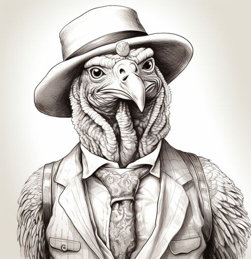 beautiful turkey coloring page with surprising style