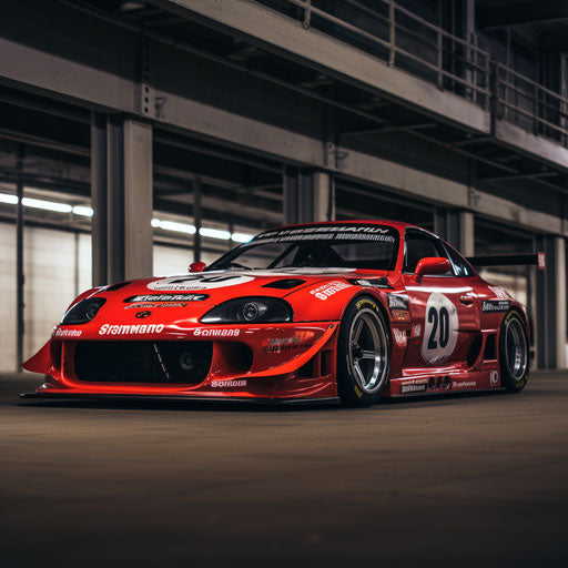 Classic Toyota Supra Racecar