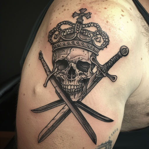 Pirate king tattoo