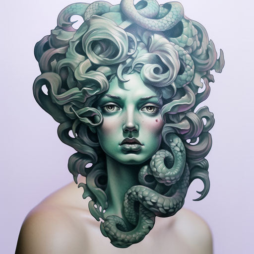 Jade Wolf Tattoo's Medusa