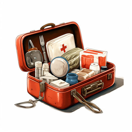 First Aid Kit Clipart in Imressive Style: 4K & Vector