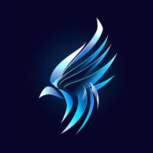 Dynamic vectorstock logo with high contrast and powerful design