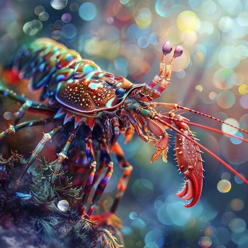 Mantis shrimp in warm and tender family