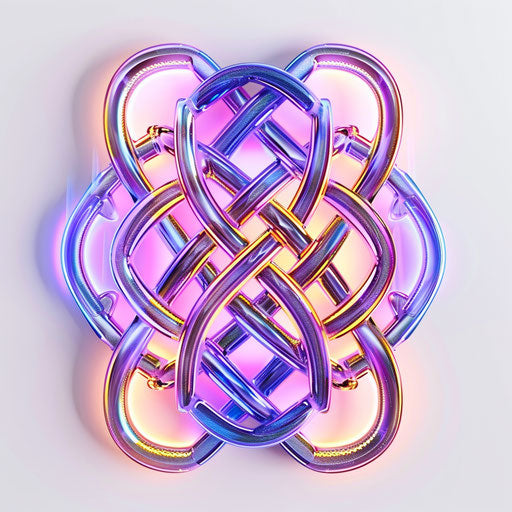 Celtic Knot Body Art Tattoo Stencil Kit