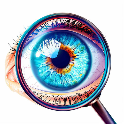 Realistic zoom clipart on flat white background, vibrant colors