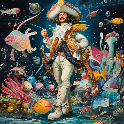 Engaging Christopher Columbus Caricature for Creative Projects