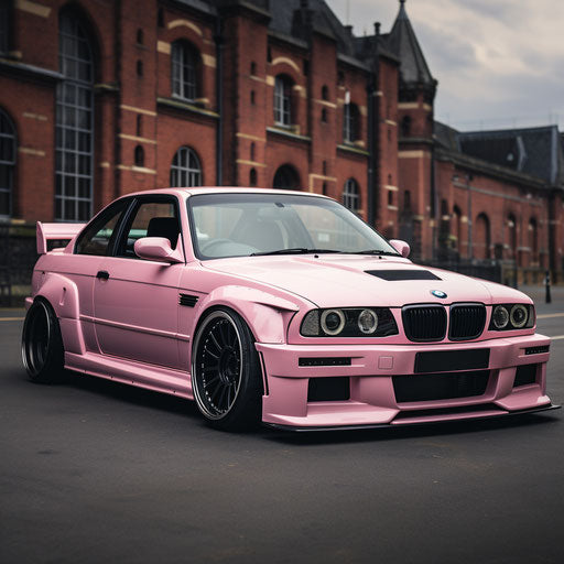 Classic BMW M3 Light Pink Metallic