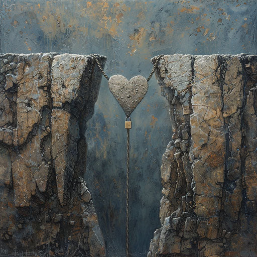 The heart-shaped lock