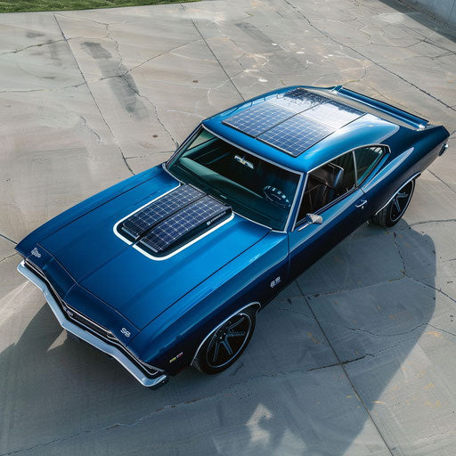 1969 Chevrolet Chevelle SS electric with solar panels