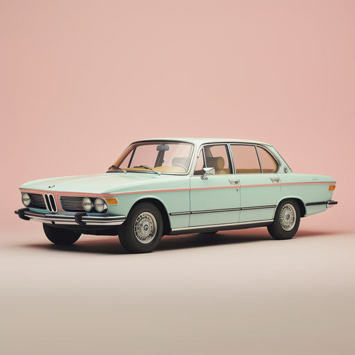 Classic BMW 7 Series Pastel Colors