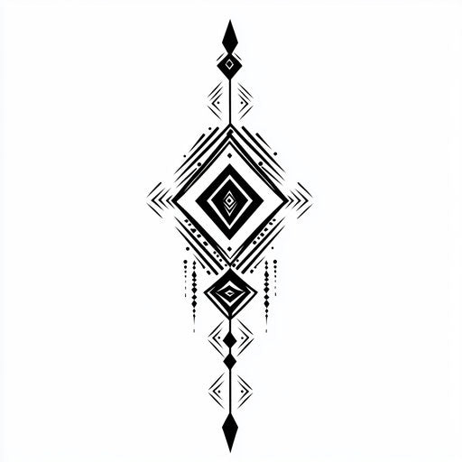 Tribal wrist tattoo designs with bold lines