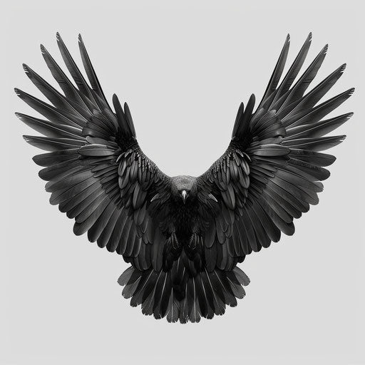 Flea market clipart with detailed wings