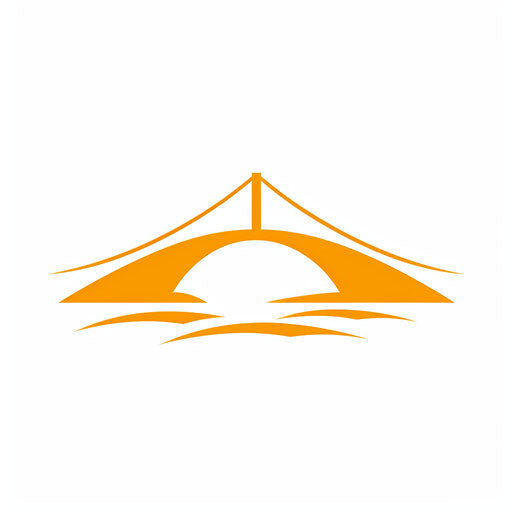 Bridge symbol for business logo