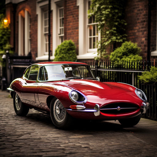 Jaguar e type car Sleeper