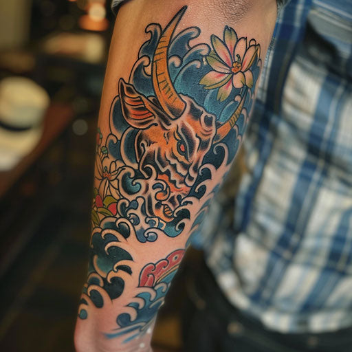 Bull Tattoo Vector Pack