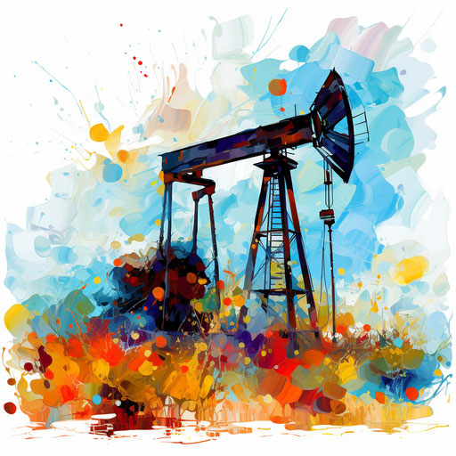 Energy clipart in the style of Impressionistic Art, on white background