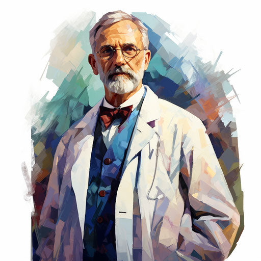 Doctor artwork in the Impressionistic Art style