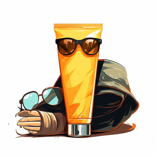 Chiaroscuro Art style illustration, white background