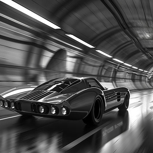 Skyway classics sports car with a sleek, aerodynamic design