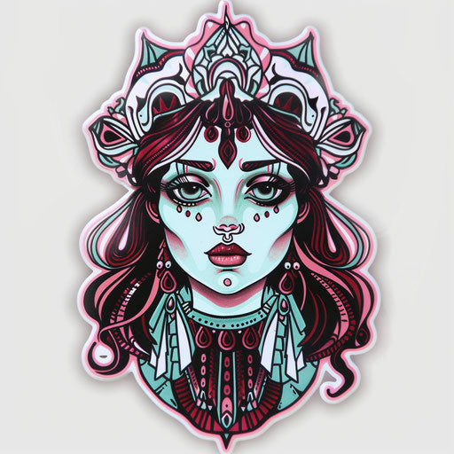 The dream girl of the dream girl sticker