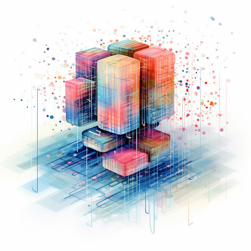 Artistic portrayal of data in Impressionistic style