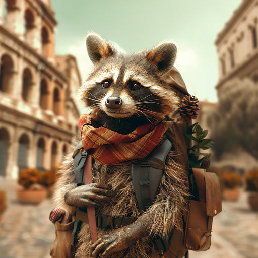Racoon Pictures in Habitat: Vivid 4K Imagery